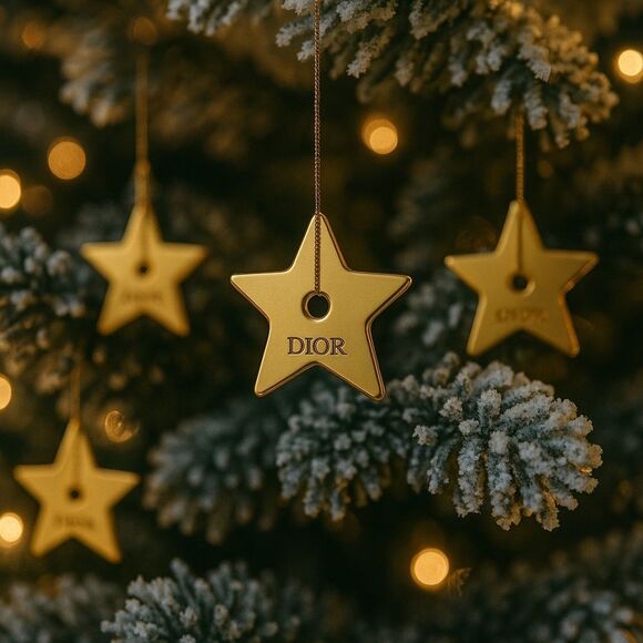 Dior Gold Ornament Star - Picture 2 of 4